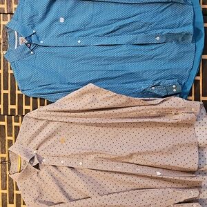 Bundle Of 2 CINCH Button Down Long Sleeve Shirts L Seperate Or Bundle